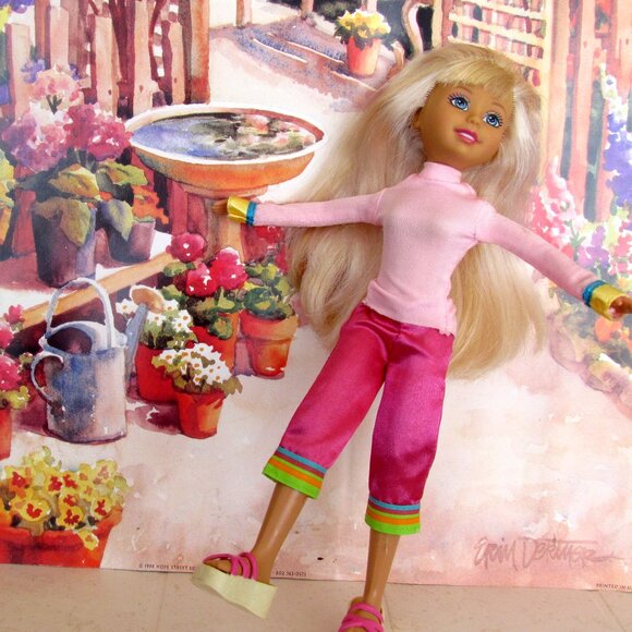 WEE 3 FRIENDS CLOTHES, PINK RAINCOAT, TUTU, TURTLENECK, VEST, LEGGINGS, SHOES + - Picture 4 of 10